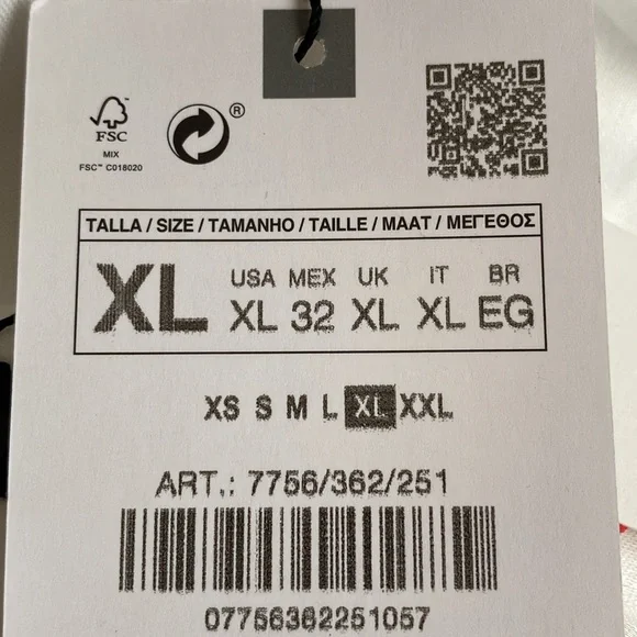 NWT. Zara Chain Strap Satin Effect Midi Dress. Size XL. - Picture 8 of 10